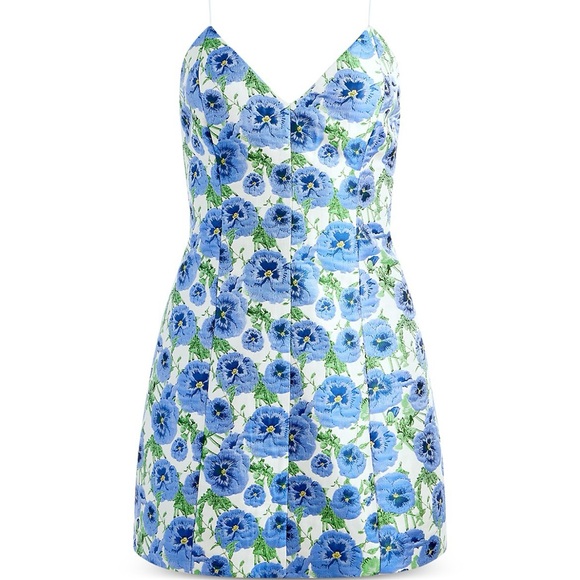 Alice and Olivia Taylor Jacquard Dress - Picture 4 of 5